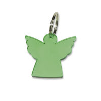 Schlüsselanhänger Engel | grün