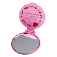 Taschenspiegel - Herzen| rosa