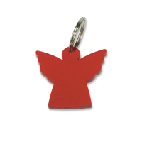 Schlüsselanhänger Engel | rot