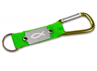 Schlüsselanhänger Karabiner | grün